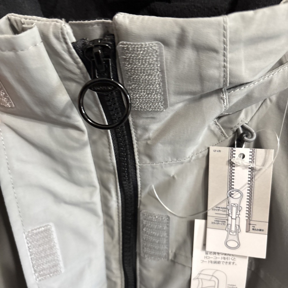 NWT Lands End Women's Gray Hooded 2X 20W-22W Squall Long Parka Stadium Coat - Picture 8 of 16